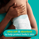 Pampers Disposable Diapers Size 4, Swaddlers One Month Supply (150 Count) + Overnight (58 Count)
