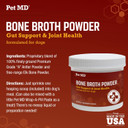 Pet Md Bone Broth Powder Supplement & Wrap A Pill Bacon Flavored Pill Paste