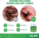 Pet Md Cucumber Melon Otic-Clean Ear Cleanser & 5-In-1 Multivitamin