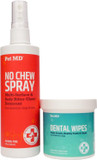 Pet Md No Chew Spray & Dental Wipes