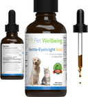 Pet Wellbeing Nettle-Eyebright Gold For Cats - Vet-Formulated - Seasonal Allergies, Hay Fever, Allergic Rhinitis - Natural Herbal Supplement 2 Oz (59 Ml)