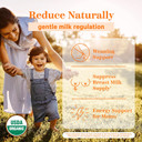 Pink Stork No Flow - Organic Sage Tea To Dry Up Breast Milk Supply And Decrease Milk Production, Stop Breastfeeding, Wean Lactation Naturally, Postpartum Essentials - Hot Or Iced - 15 Sachets