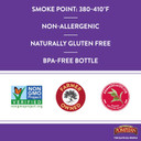 Pompeian 100% Grapeseed Oil, Light And Subtle Flavor, Perfect For High-Heat Cooking, Deep Frying And Baking, 24 Fl. Oz