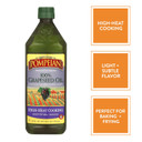 Pompeian 100% Grapeseed Oil, Light And Subtle Flavor, Perfect For High-Heat Cooking, Deep Frying And Baking, 24 Fl. Oz
