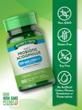 Probiotics For Men And Women Digestive Support | 500 Million Cfu | 100 Capsules | Acidophilus | By Nature'S Truth