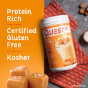 Quest Nutrition Salted Caramel Protein Powder; 26G Protein; 1G Sugar; Low Carb; Gluten Free; 1.6 Pounds; 24 Servings