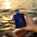 Ralph Lauren Fragrances Polo Blue - Parfum - Men'S Cologne - Refillable Cologne Set - With Citrus, Oak, And Vetiver - Intense Fragrance - 2.5 Fl Oz Bottle & 5.1 Fl Oz Refill