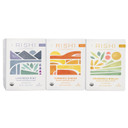 Rishi Tea Lavender Mint, Turmeric Ginger & Chamomile Medley Herbal Tea Bundle - Organic Sachet Tea Bags, Caffeine Free Sleep Friendly Teas - 15 Count (Pack Of 3)