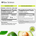 S Raw Science Immune Support & Internal Deodorant, Healthy Hair & Nails  Multi Collagen Capsules 150Pcs And Liquid Chlorophyll 1500Mg 2Oz