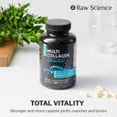 S Raw Science Vitamins For Hair, Skin, And Nails  Biotin & Collagen Drops 30000Mcg 2Oz And Multi Collagen Capsules 150Pcs