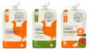 Serenity Kids 6+ Months Turkey Lover Baby Food Pouch Bundle | 6 Each Of Pasture Raised Turkey, Turkey & Rosemary And Turkey Bolognese Pouches (18 Count)
