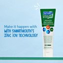 Smartmouth Premium Zinc Ion Toothpaste - Whitening Toothpaste With Fluoride - Refreshing, Anti-Cavity Toothpaste For Adults - Strengthens Enamel - Mild Mint Flavor, 6 Oz (2 Pack)