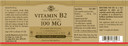 Solgar Vitamin B2 (Riboflavin) 100Mg, 100 Vegetable Capsules - Energy Metabolism, Healthy Nervous System - Non-Gmo, Vegan, Gluten Free, Dairy Free, Kosher, Halal - 100 Servings