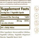 Solgar Zinc Citrate Vegetable Capsules, 100 Count, Non-Gmo, Gluten Free, And Kosher, Supports Immune System Health, Healthy Skin And Eyes, Normal Taste And Vision