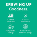 Stash Tea Lemon Ginger Herbal Tea, 6 Boxes Of 30 Tea Bags Each (180 Tea Bags Total)