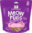 Stella & Chewy'S Meowfulls Freeze Dried Cat Treats Whitefish & Salmon Recipe, 1.5 Oz Bag
