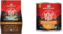 Stella & Chewy'S Wild Red Raw Coated Kibble Dry Dog Food Grain Free Prairie Recipe, 3.5Lb Bag + Wild Red Chicken & Beef Stew Wet Dog Food, 10Oz Cans (Pack Of 6)