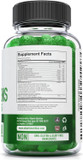 Supergreens & Ashwagandha Gummies - Ashwagandha Promotes Calmness & Enhances The Immune System - Delicious Supergreens With Spinach, Broccoli, Beetroot & Green Tea For Immune Support - 60 Gummies