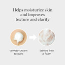 The Face Shop White Seed Exfoliating Cleansing Foam | Face Wash, Deep Clean, Complexion Brightening, Dead Skin Removal | Skin Texture & Clarity Improvement, Dullness Reducing, 5.07 Fl Oz