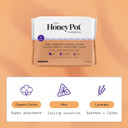 The Honey Pot Company - Herbal Pads For Women - Organic Incontinence Overnight Pads W/Wings - Infused W/Essential Oils For Cooling Effect - Postpartum Essentials. Feminine Care - Fsa & Hsa - 16 Ct
