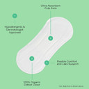 The Honey Pot Company  Non-Herbal Everyday Panty Liners  Organic Pads For Women & Menstrual Cup  12 Hour Reusable Protection For Periods  Hypoallergenic - Feminine Care  Size 2