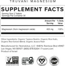 Truvani Magnesium 400Mg Oxide Tablets | 60 Tablets | Supports Calm And Sleep, Healthy Bones, Muscle Health, Digestive Health | Non-Gmo, Vegan Pills