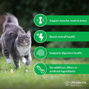 Ultimate Pet Nutrition Nutra Thriveã¢Â Cat 40 In 1 Nutritional Supplement For Cats, Vitamins, Minerals, Probiotics, Enzymes, Antioxidants And Superfoods Blend, 30 Servings