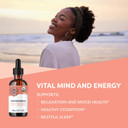 Vimergy Mixology Stress Out, Immunity In  Ashwagandha (60Ml) + Magnesium Glycinate (300 Caps) + Micro-C Immune Power* (250G)  Stress Relief  Boost Immunity - Vegan, Gluten Free, Sugar Free