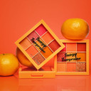 Kara Beauty Tangy Tangerine 9-Shade Scented, Multi-Finish Creative Beauty Palette - Vegan