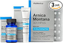 Vitamedica Arnica Tablets + Cream Kit | 150Ct Bottle Of Tablets | 0.5 Oz Cream Tube | 30Ct Blister Pack | Homeopathic Remedy | Plant Based Natural Formula