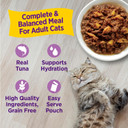 Wellnessã¢Â® Appetizing Entrã£Â©Esã¢Â Flaked Tuna & Cod Recipe In Broth Natural Wet Cat Food, 1.4 Oz Pouch (Pack Of 8)