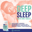 Welmate | Doxylamine Succinate 25Mg | Nighttime Sleep Aid | Safe & Effective | Non-Habit Forming | Sleep Aids For Adults & Children | For Women & Men | Made In Usa | 200 Tablets