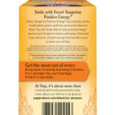 Yogi Sweet Tangerine Positive Energy Tea - 16 Tea Bags Per Pack (6 Packs) - Organic Tangerine Energy Tea - Includes Black Tea Leaf, Yerba Mate Leaf, Ashwagandha Root & More