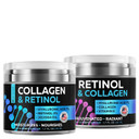 Youthful Radiance Package - Face Moisturizer & Anti Aging Cream For Women & Men - Collagen Skin Care With Hyaluronic Acid, Jojoba Oil 1.7Oz And Retinol Cream With Vitamin E 1.7Oz
