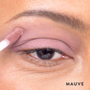 Laura Geller Just Swipe Liquid Eyeshadow - Mauve - Cream-To-Powder - Lightweight Crease-Proof Velvety Color - Long-Lasting Finishmauve