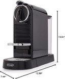 Nespresso Citiz Original Espresso Machine By De'Longhi, Black