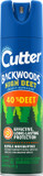 Cutter Backwoods High Deet Insect Repellent 11 Oz, Aerosol, With 40% Deet