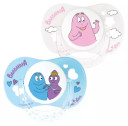 Luc Et Lã©A 2 Anatomic Soothers With Ring 18 Months And + Barbapapa Limited Edition