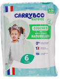 Carryboo Nature Couches Naturelles 34 Couches Size 6 (16-30 Kg)