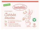 Babybio Doudou Squares Set 12 Washable Wipes In Organic Cotton