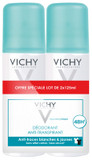 Vichy Anti-Perspirant Deodorant 48H No Marks 2 X 125Ml