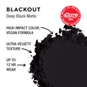 Urban Decay 24/7 Eyeshadow Compact - Award-Winning & Long-Lasting Eye Makeup - Up To 12 Hour Wear - Ultra-Blendable, Pigmented Color - Vegan Formulablackout (Deep Black Matte)