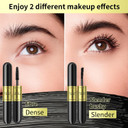 2 Pcs Hellokiss Double-Headed 2 In 1 Mascara Black Volume And Length, Mascara Liquid Lash Extensions Long-Lasting,Waterproof And Smudge-Proof 9G/0.31Oz-Black