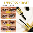 2 Pcs Hellokiss Double-Headed 2 In 1 Mascara Black Volume And Length, Mascara Liquid Lash Extensions Long-Lasting,Waterproof And Smudge-Proof 9G/0.31Oz-Black