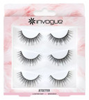 Invogue False Lashes Jetsetter 3 Pairs