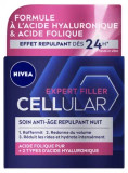 Nivea Cellular Expert Filler Soin De Nuit Anti-ÂGe Repulpant 50 Ml