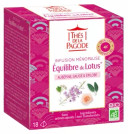 Thã©S De La Pagode Lotus Balance Infusion Organic 18 Sachets