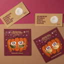 [Too Cool For School] Pumpkin Hydra Gold Eye Gel Patch, Pumpkin Ferment Extract, 24K Gold, Firming, Depuff, Brightening Under Eye
