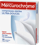 Mercurochrome 20 Ultra-Soft Sterile Compresses