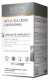 Biocyte Vitamin C/D3/Zinc Liposomal 14 Sticks